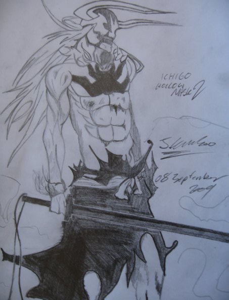 Ichigo Hollow Form Drawing By Unsjn On Deviantart Ichigo Hollow Form Drawing By Unsjn On Deviantart