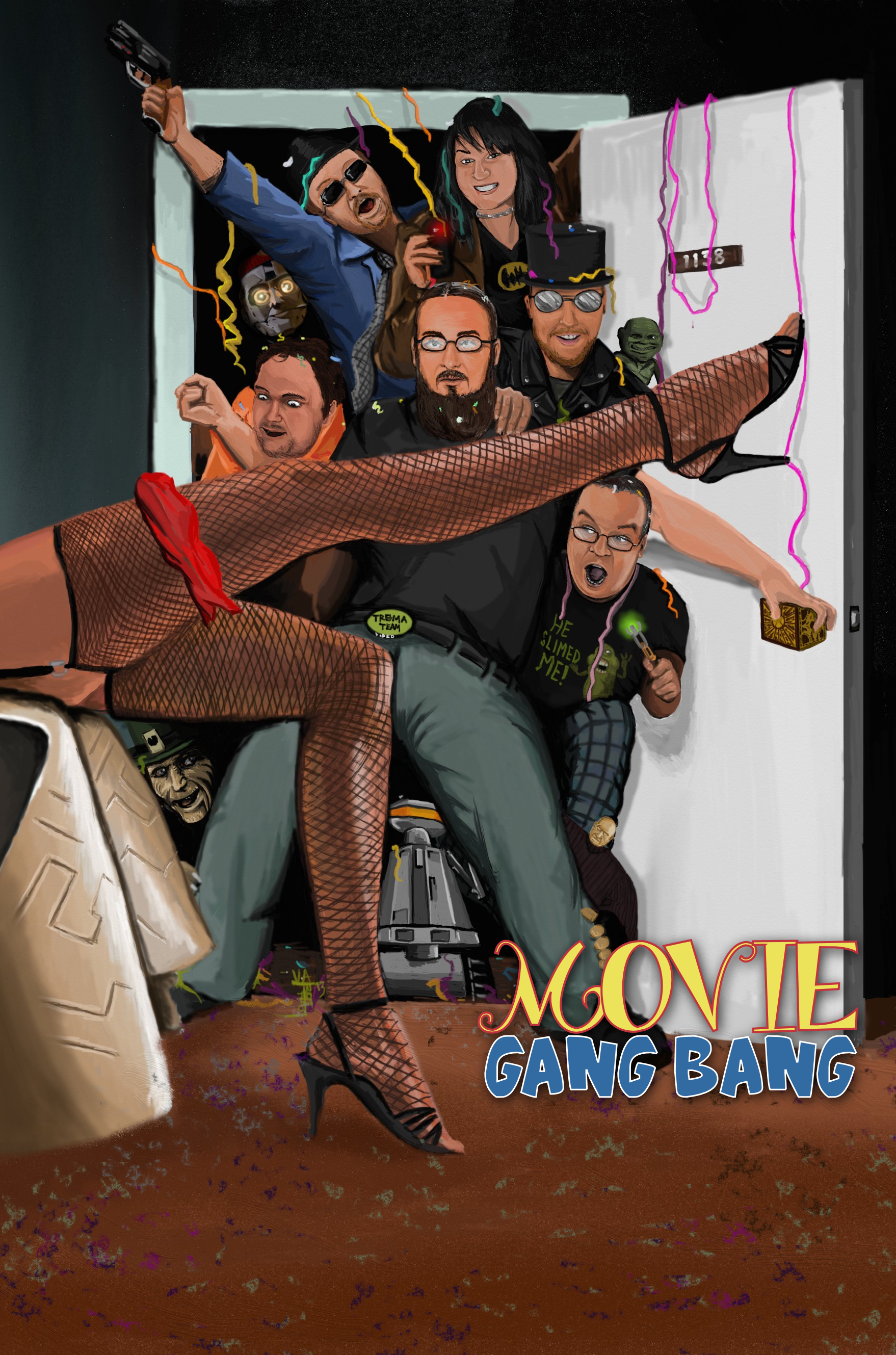 ганг банг татуированная