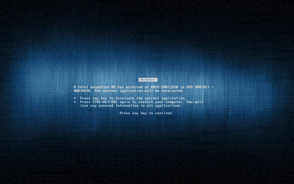 Fatal exception Fatal exception