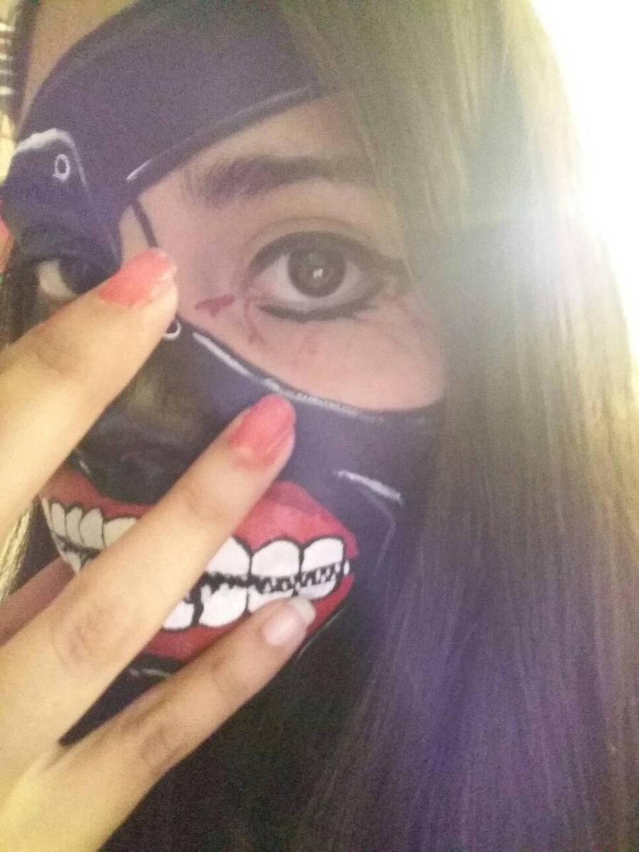 Kaneki Ken Tokyo Ghoul Facepaint Mask By Enar Oceandare On Deviantart Kaneki Ken Tokyo Ghoul Facepaint Mask By Enar Oceandare On Deviantart