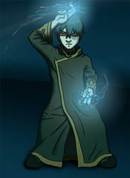 Zuko's Lightning by kelly42fox