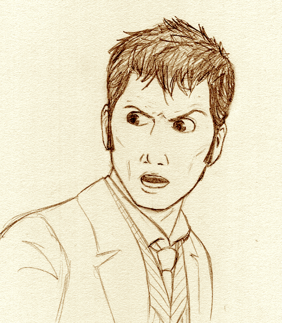 The Doctor - all sketchy like