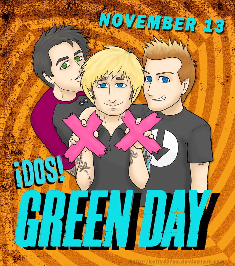 green day dos album cover