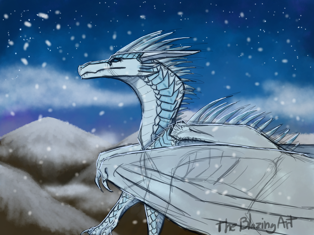 Icewing Description Icewing Sketch by TheBlazing-Art on DeviantArt
