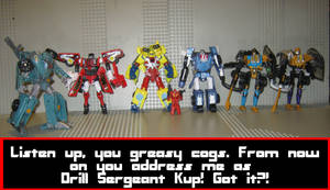 Drill Sergeant Kup