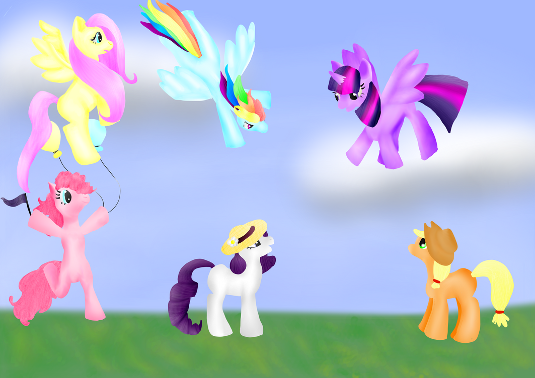 MLP flying lessons by JosephineAB on DeviantArt