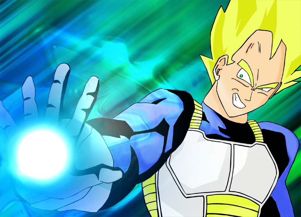 Vegeta Big Bang Attack by NeoSlayer on DeviantArt