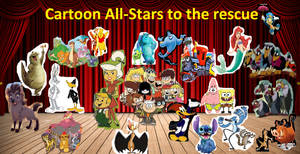 Cartoon All-stars to the rescue poster (fanmade)