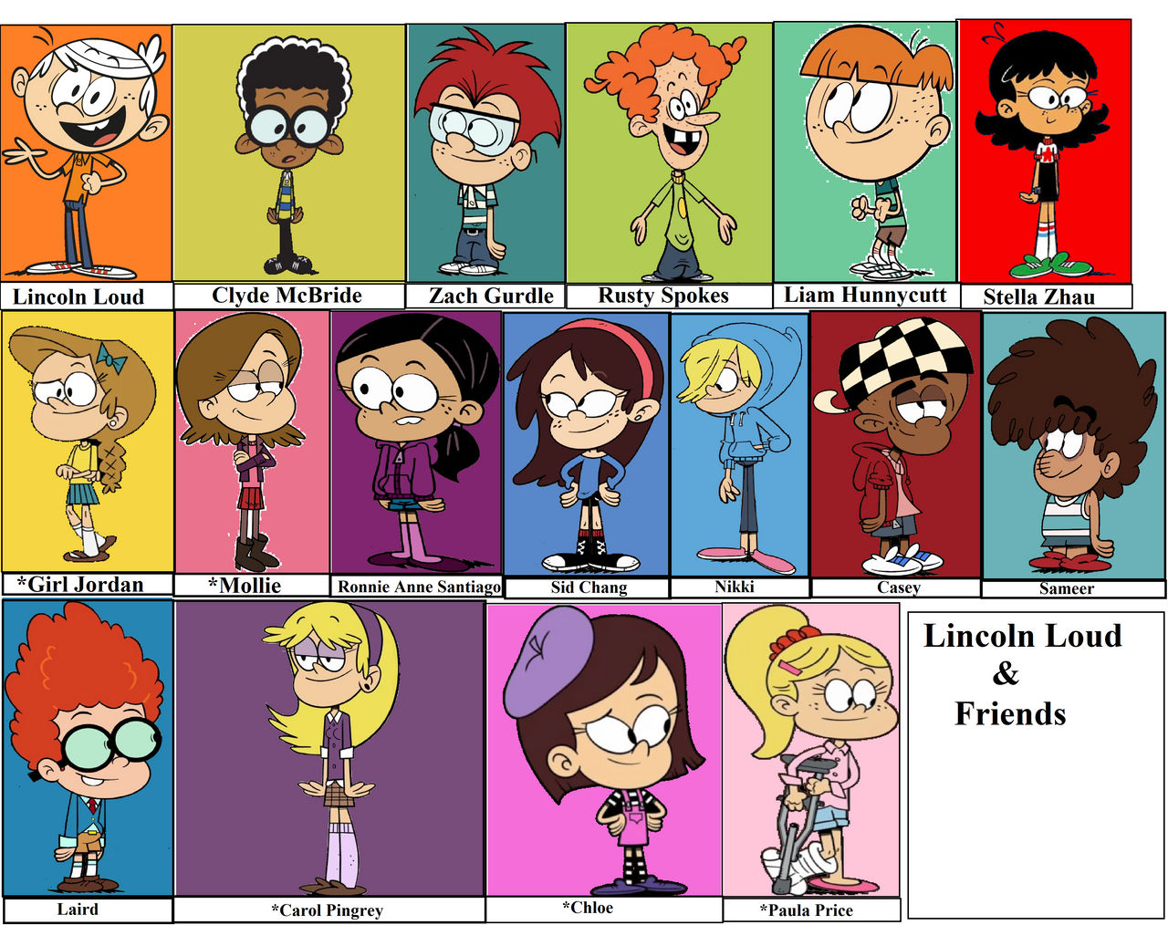 Lincoln Loud and Friends by jgodzilla1212 on DeviantArt Lincoln Loud and Friends by jgodzilla1212 on DeviantArt