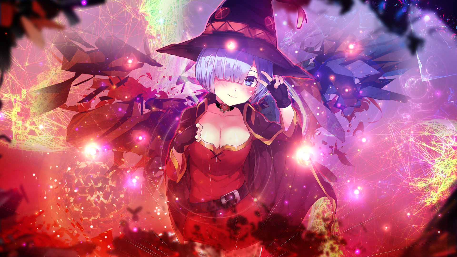 rem megumin wallpaper by pact 0f