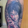 Bloody Girl tattoo