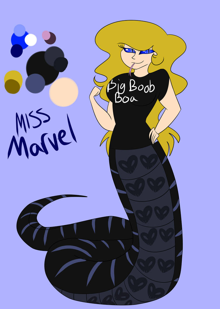 Miss Marvel Ref Sheet by TDG-Arts on DeviantArt