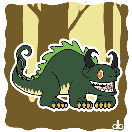 Hodag Sticker