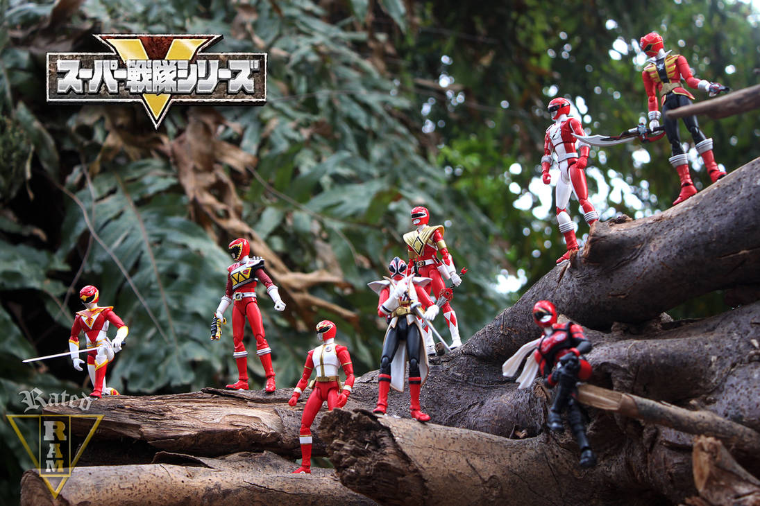 Legendary Red Rangers by Jerico26 on DeviantArt