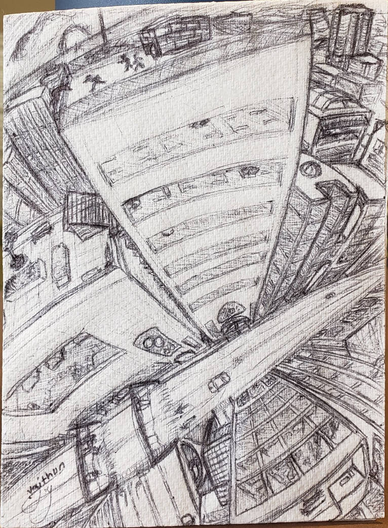 Rooftop Chase by Vaithun on DeviantArt