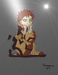 Gaara-chan with copics