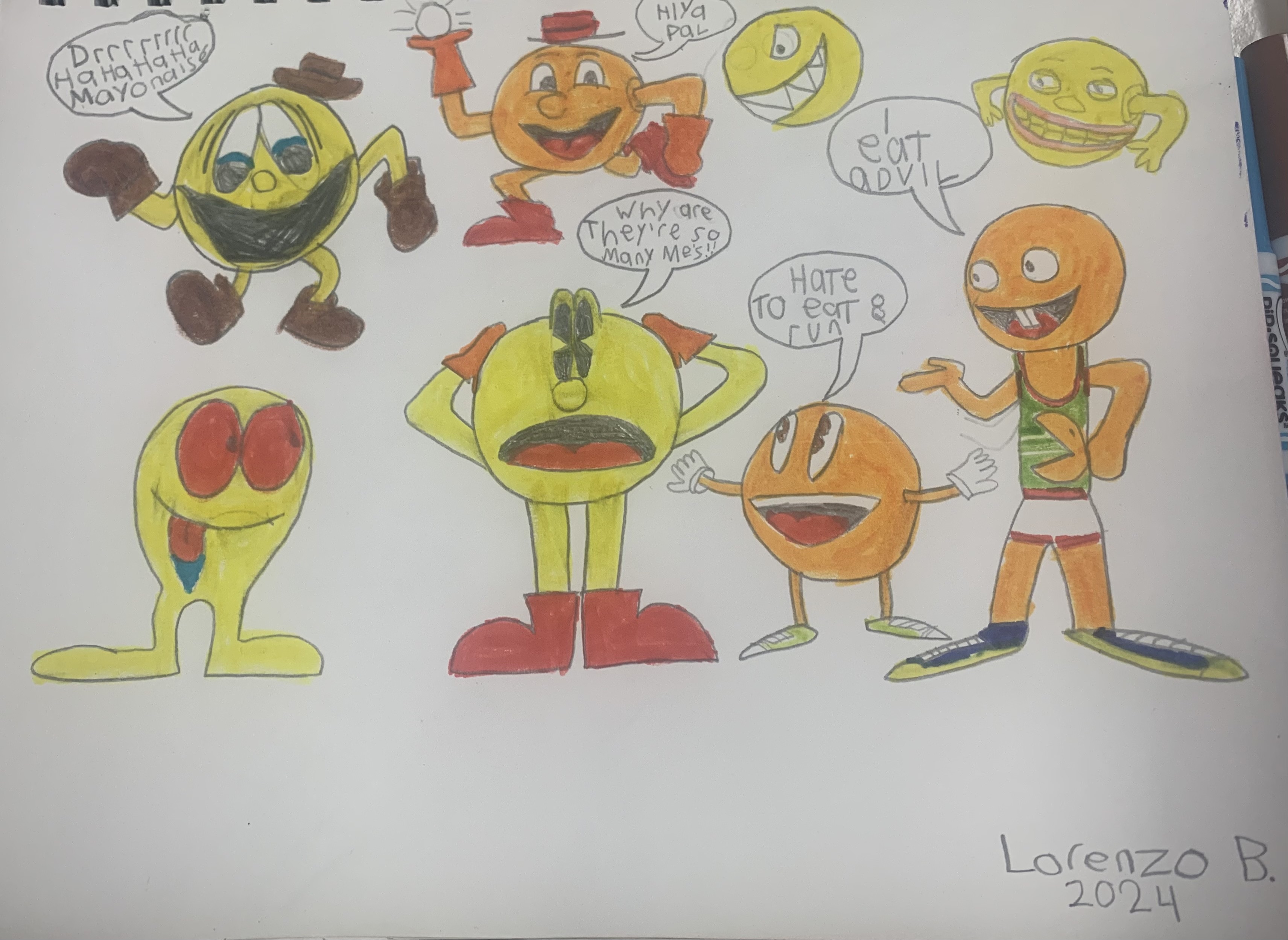 Pac Man Webcomics The Pac-mans ( Pac-man Comic ) by EnzoNetworkArt on DeviantArt