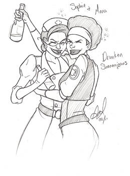 TF2 Ladies - So Drunk