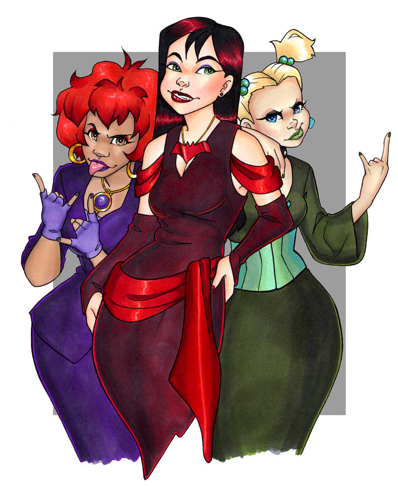 Scooby Doo The Hex Girls By RavenScarlett On DeviantArt scooby-doo-the-hex-girls-by-ravenscarlett-on-deviantart