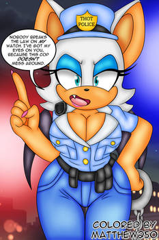 Policewoman Rouge (Colored)
