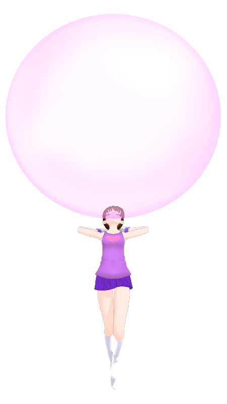 Mmd Floating Stephanie Blowing A Bubble By Matthew250 On Deviantart Mmd Floating Stephanie Blowing A Bubble By Matthew250 On Deviantart