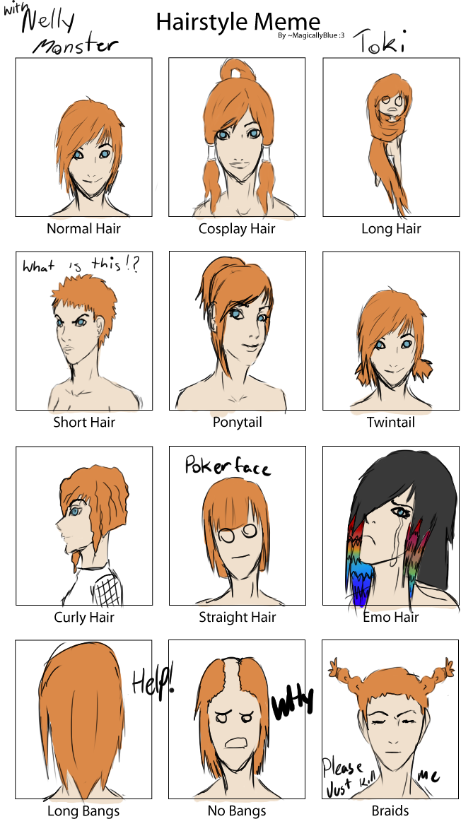 Hairstyle meme with |Toki|