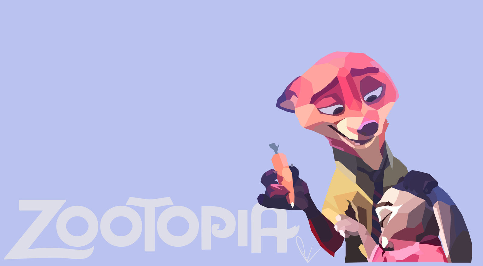 Nick And Judy Hug Time wallpaper Ultra HD