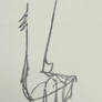 foot sketch Nala