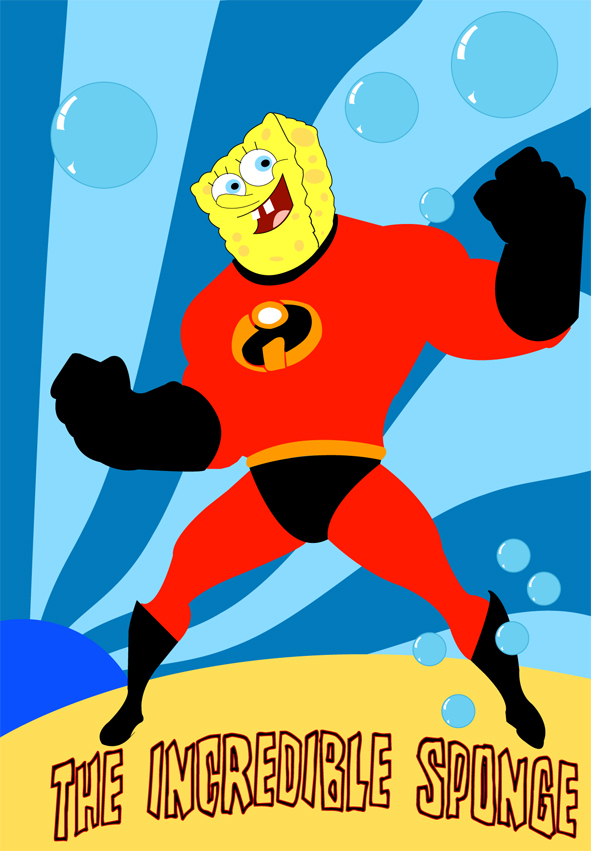 Marvel Sponge The Incredible Sponge by LukeyToons on DeviantArt