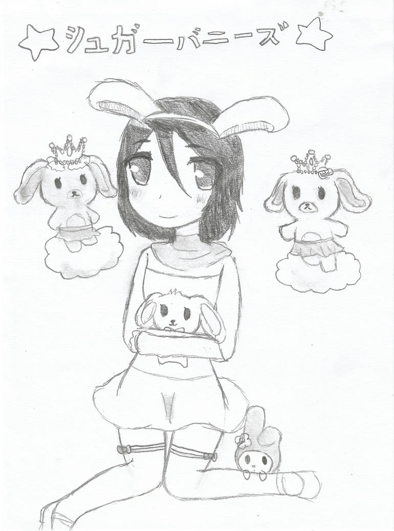 Bunny Rabbit Rukia Draw Rukia+ Sanrio Bunnies! by Ri-chan14Kojima on DeviantArt