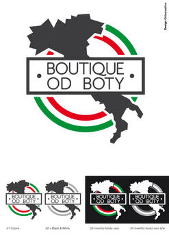 Boutique od boty logotype