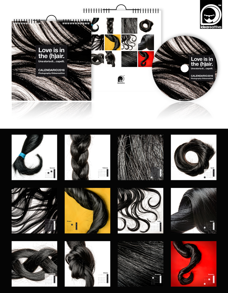 LOVE IS IN THE (H)AIR // 2016 Calendar by ideareattiva