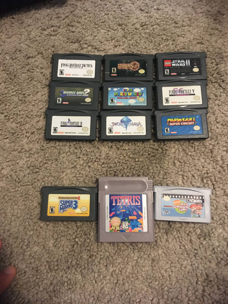 Game Boy games collection by Brooks1202 on DeviantArt