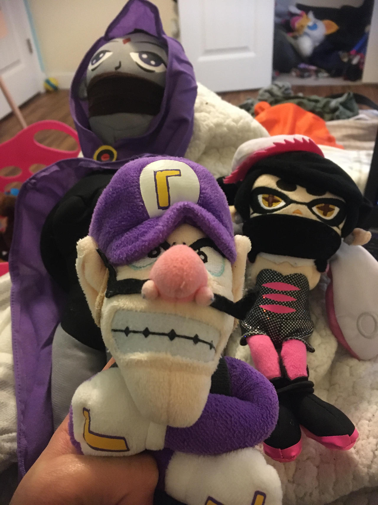 The Purple Shadow Man captures Raven and Callie by Brooks1202 on DeviantArt