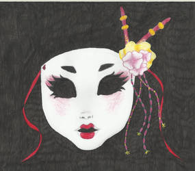 Geisha mask