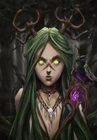 Swamp Dryad By Crimyann Dd951mg-200h by crimyann