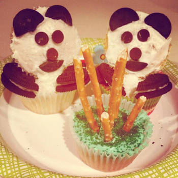 Panda Cupcakes!!