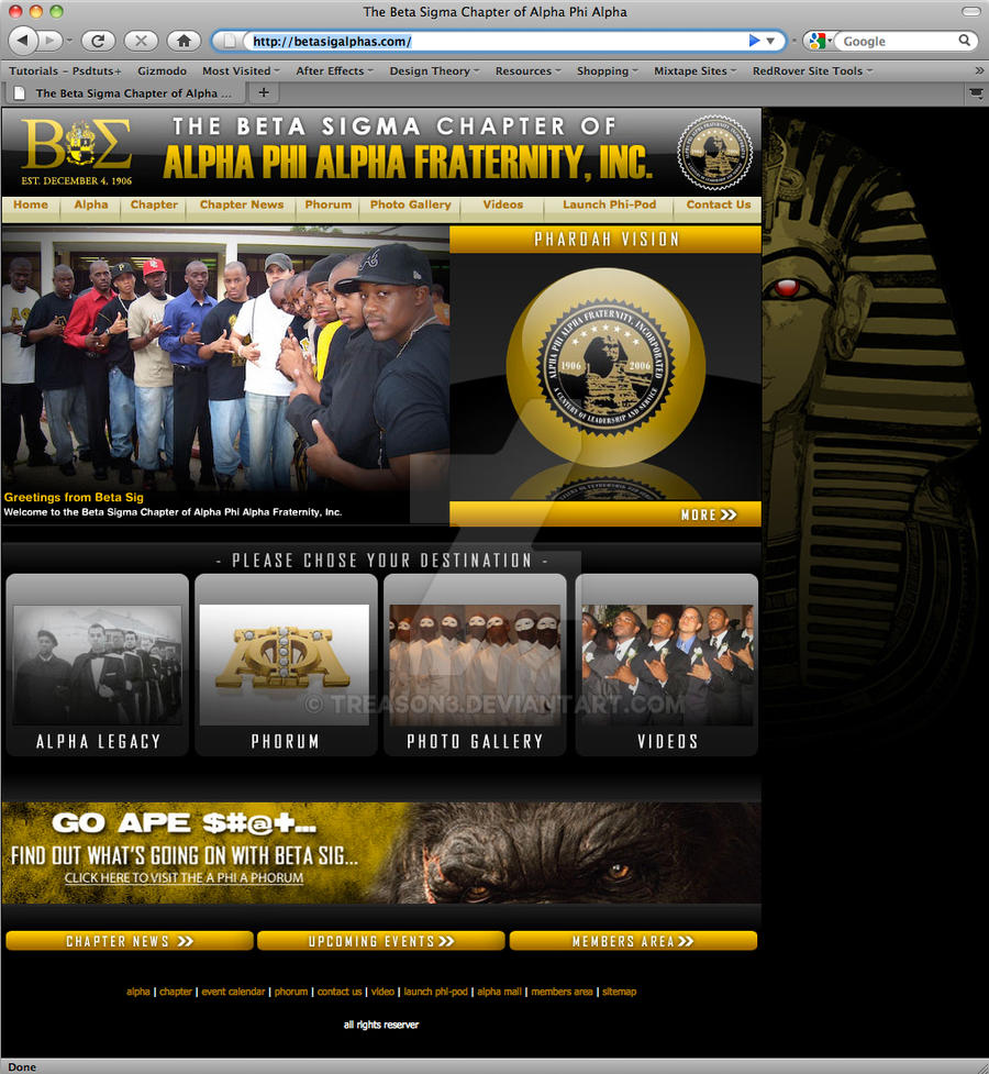 A Phi A Website
