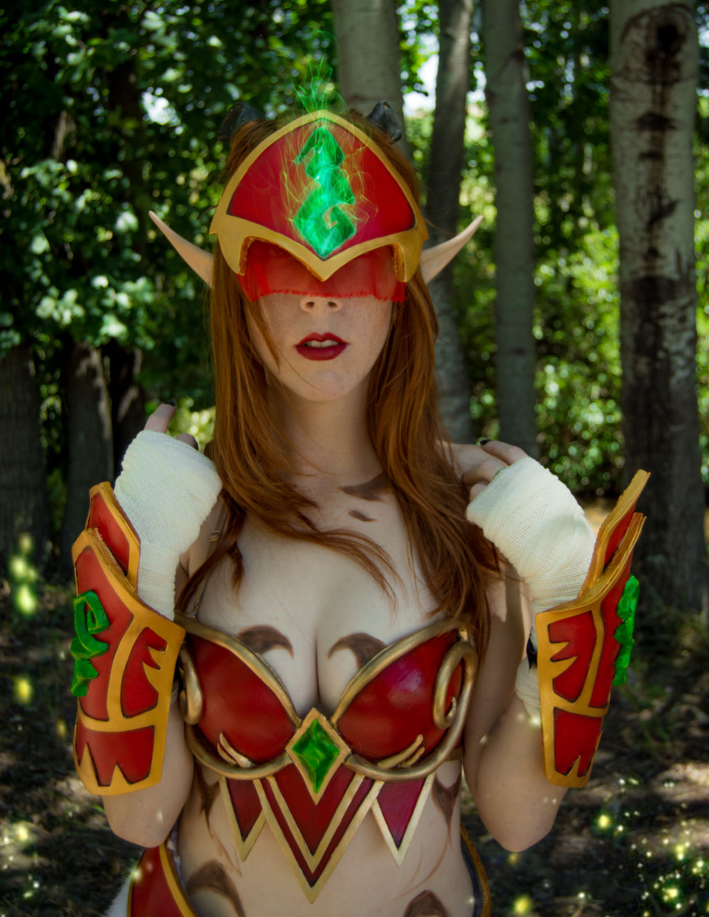 Blood Elf Demon Hunter from World of Warcraft