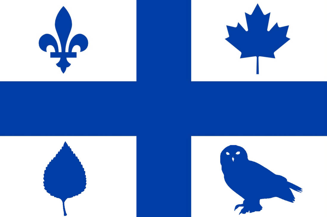 Quebec Flag Redesign by Liamz91 on DeviantArt