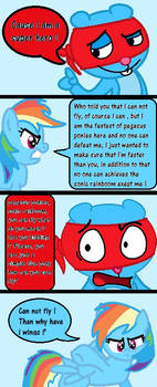 Rainbow dash vs Splendid Page 5 by FeryelDell