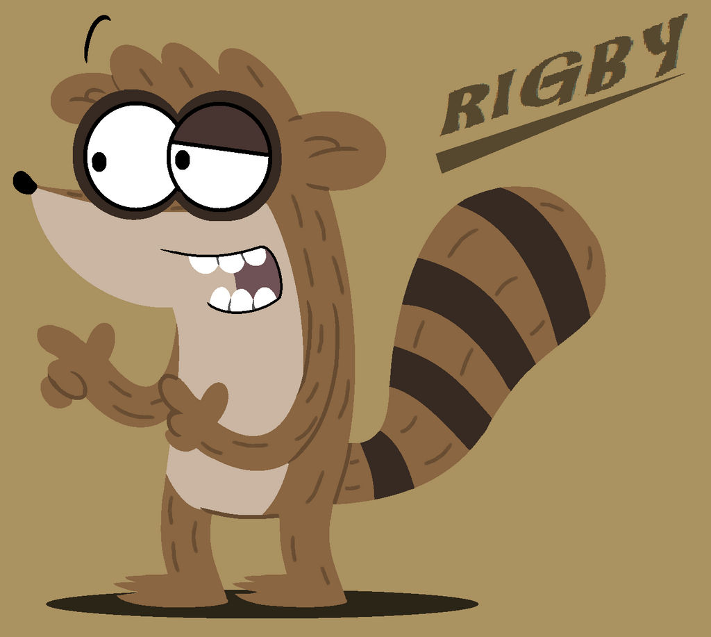 Regular Show - Rigby by FeryelDell on DeviantArt