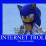 Sonic Demotivatial: Internet Trolls
