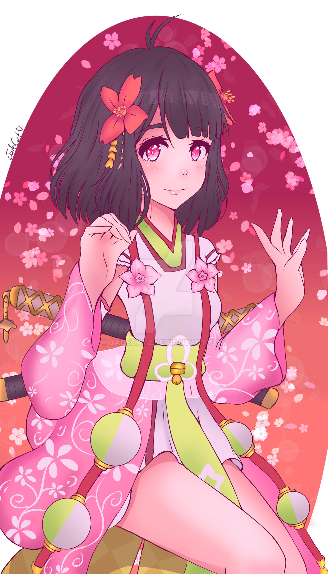 Commission for Derrie by JadeCat2 on DeviantArt