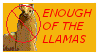 Anti-Llama Stamp