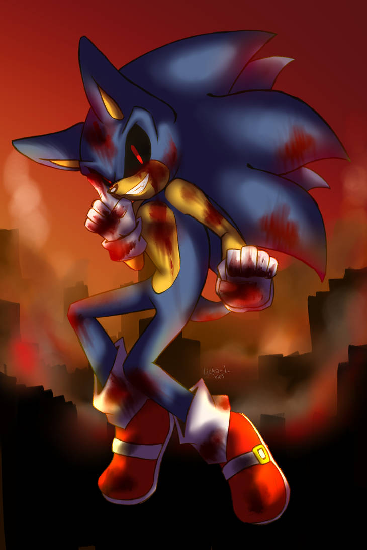 Sonic exe 2 by AngelWurhiz on DeviantArt