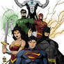 Justice League Coloring