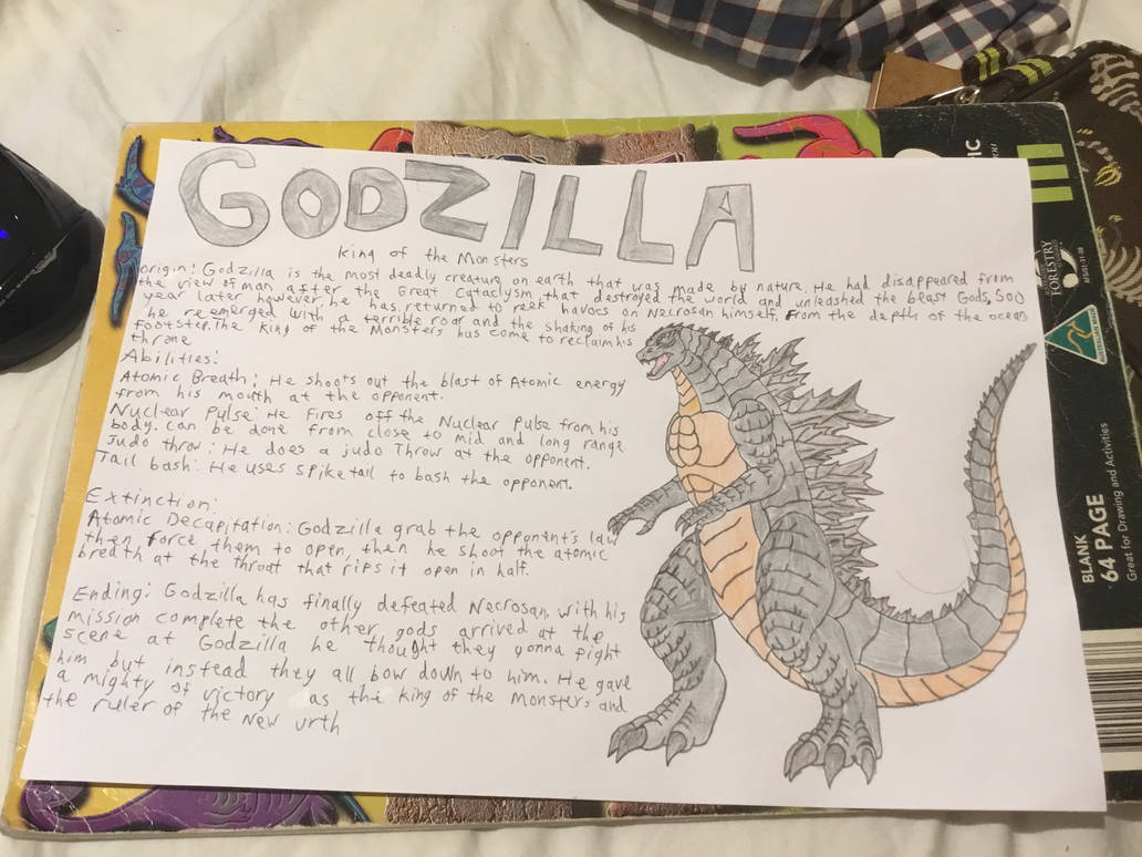 Godzilla by DrcDinoboygaming on DeviantArt