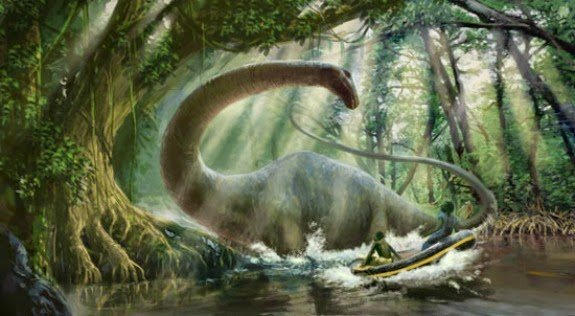Myths & Legends - Mokele-mbembe Mokèlé-mbèmbé is the name given to a large  water dwelling cryptid found in the legends and folklore of the Congo River  basin. It is analogous to the