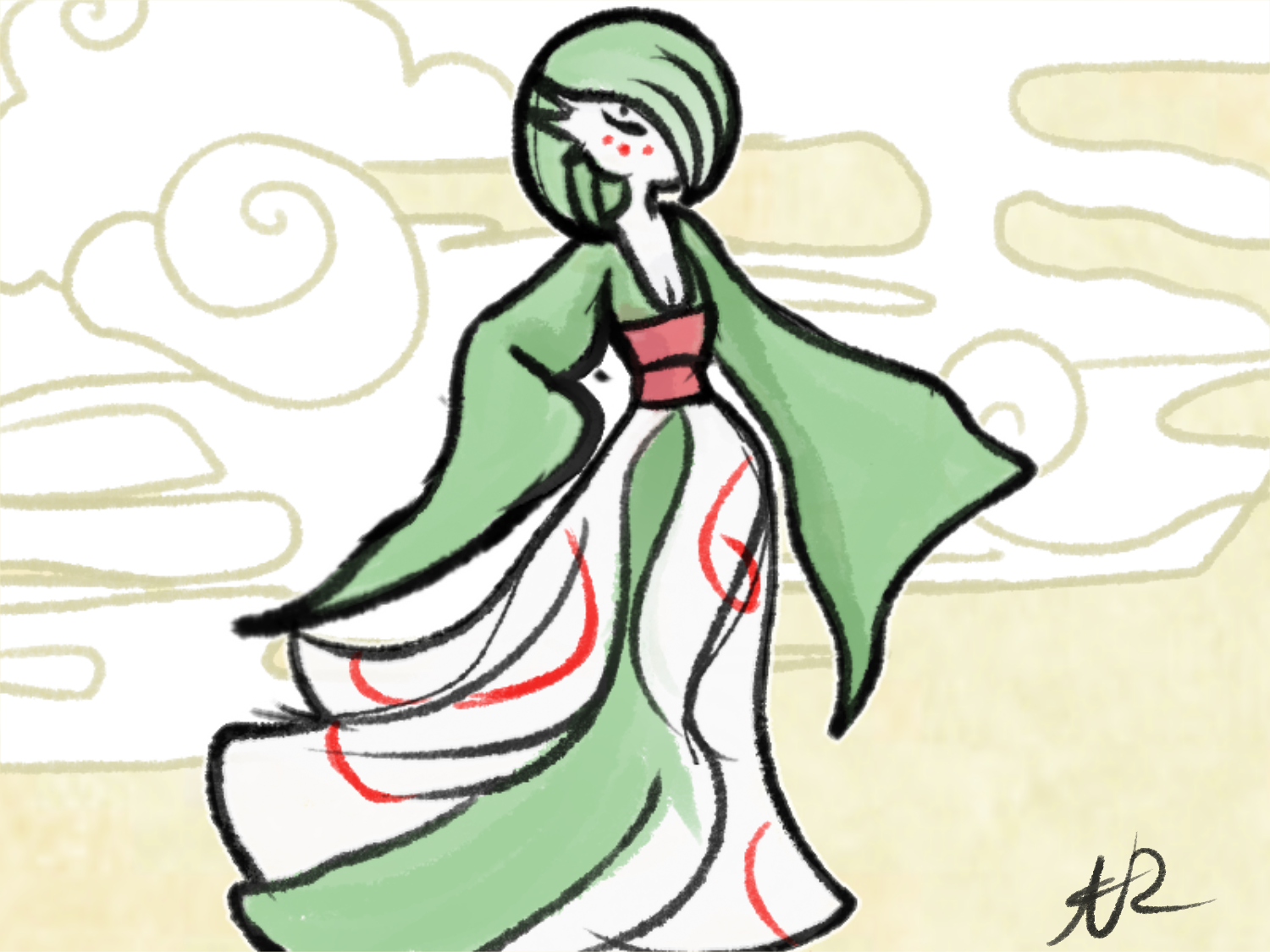 Okamimon- Gardevoir